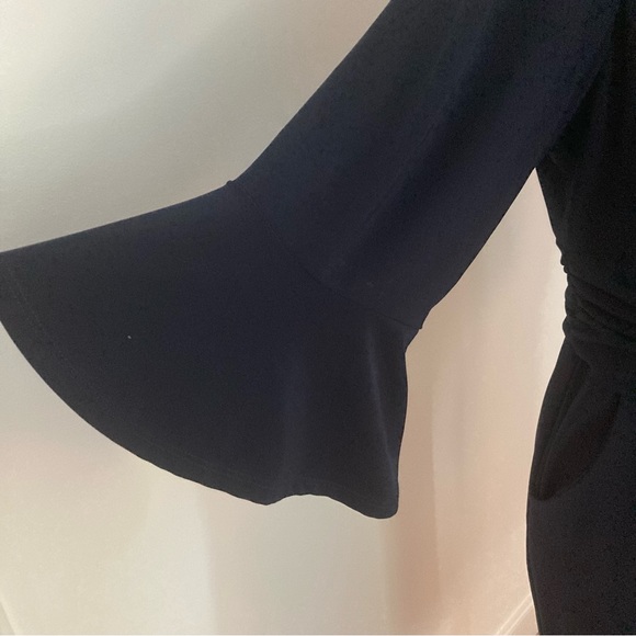 Navy Blue Eliza J Dress Size 14W NWT - Picture 5 of 8